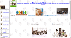 Desktop Screenshot of dierenasielschoten.be